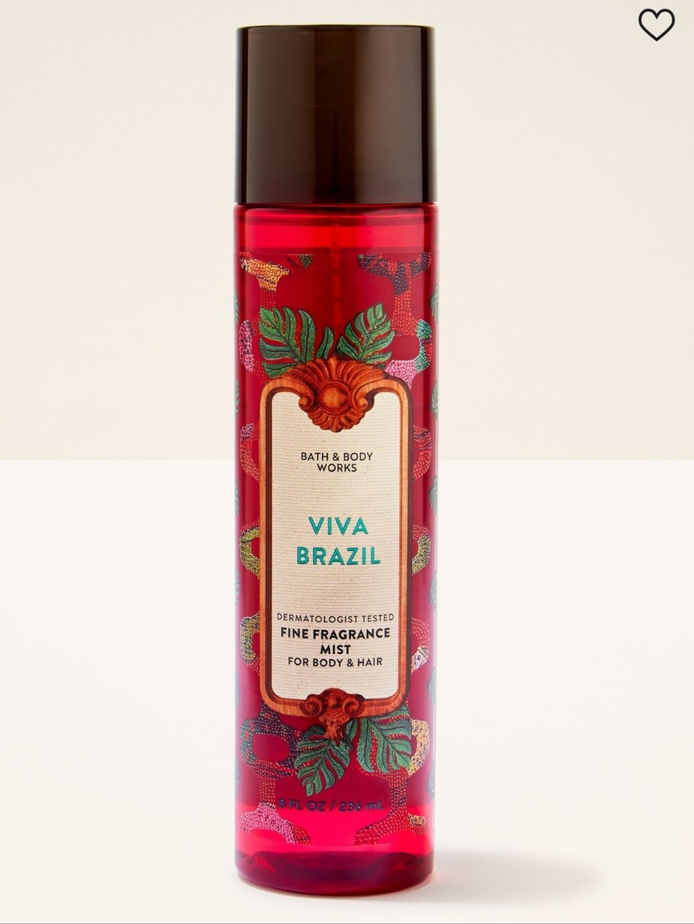 Bath & Body Works Viva Brazil Fine Fragrance Body Mist 8oz NEW Rare
